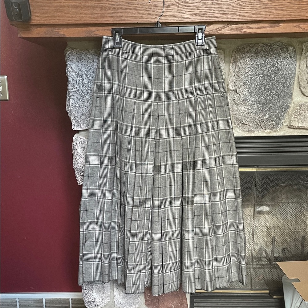 Zara A/W 2019 Collection Plaid Skort